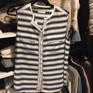Silk Equipment sleeveless shirt